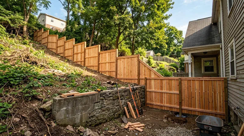 Wood & Privacy Fence Installation Pittsburgh