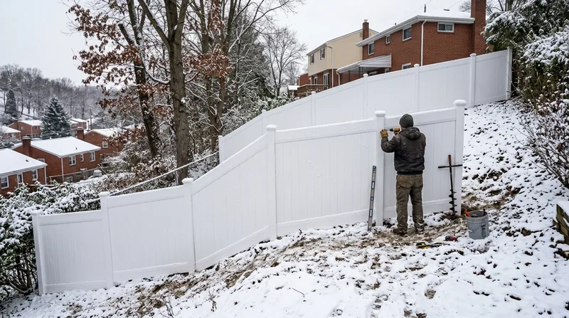 Vinyl & PVC Fence Installation Pittsburgh